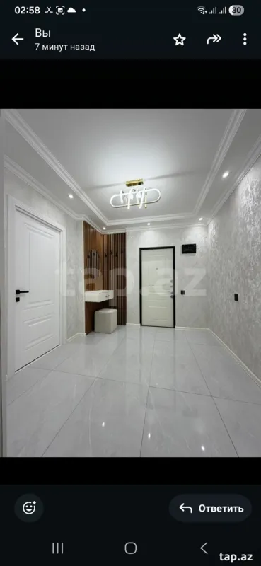 Kirayə verilir 3 otaqlı mənzil 80 m²