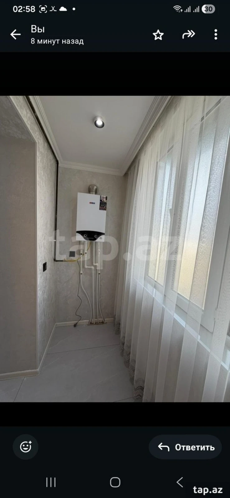 Kirayə verilir 3 otaqlı mənzil 80 m²