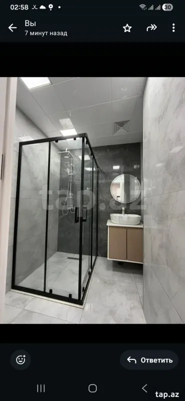 Kirayə verilir 3 otaqlı mənzil 80 m²