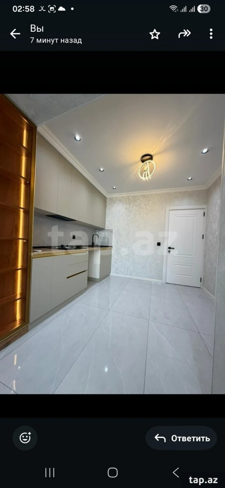 Kirayə verilir 3 otaqlı mənzil 80 m²