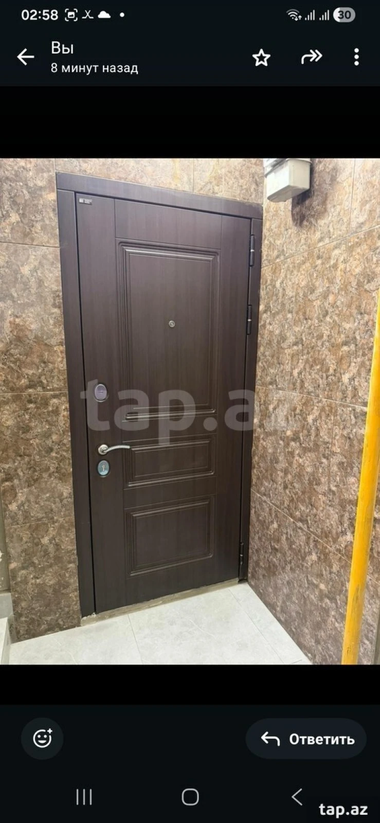 Kirayə verilir 3 otaqlı mənzil 80 m²