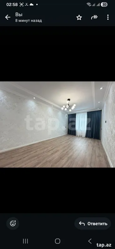 Kirayə verilir 3 otaqlı mənzil 80 m²