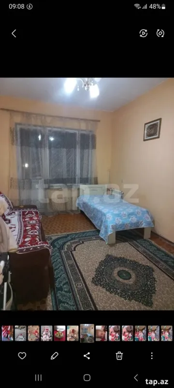 Kirayə verilir 2 otaqlı mənzil 40 m²