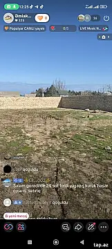 Satılır torpaq sahəsi