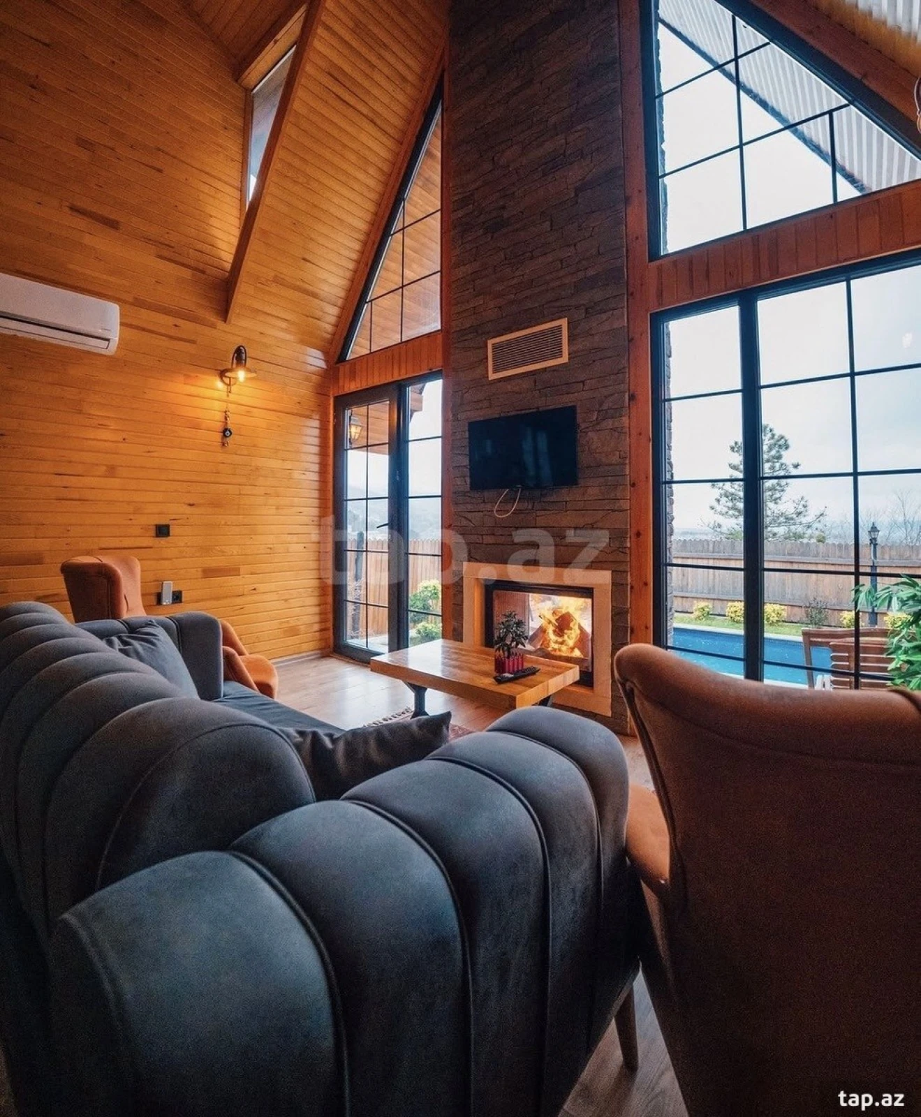 Kirayə verilir 3 otaqlı həyət evi