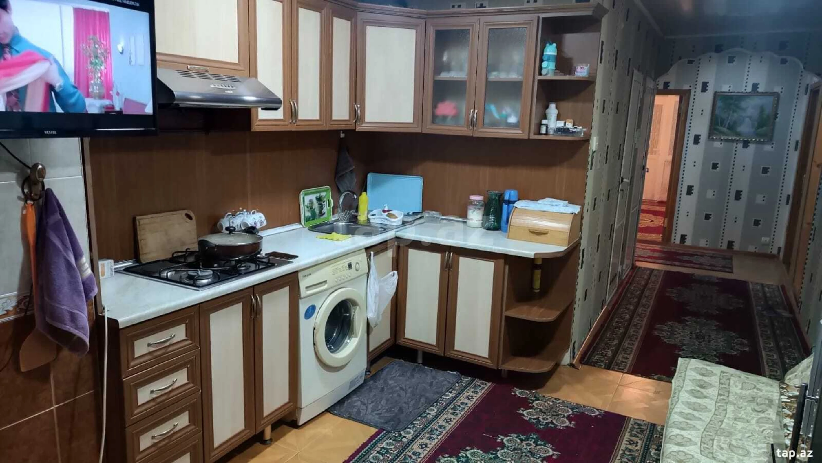 Satılır 4 otaqlı mənzil 110 m²