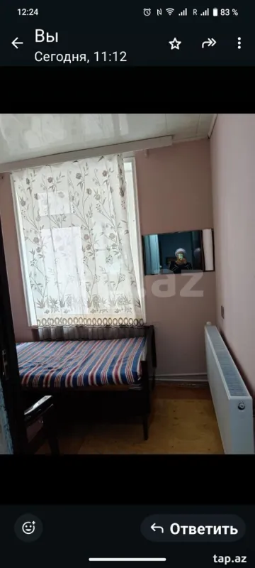 Satılır 3 otaqlı mənzil 48 m²