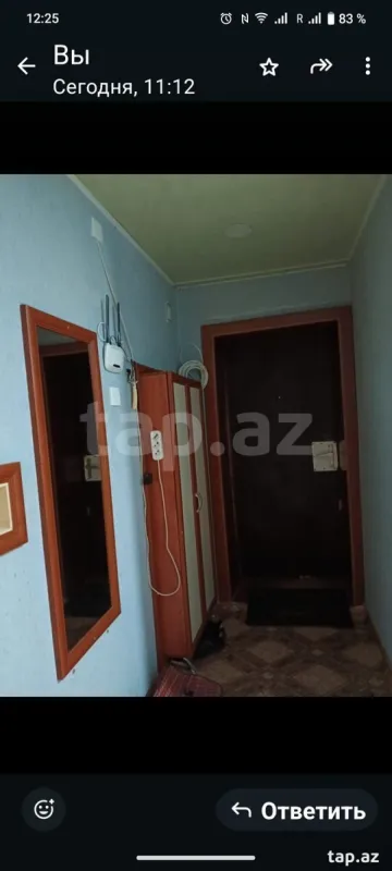 Satılır 3 otaqlı mənzil 48 m²
