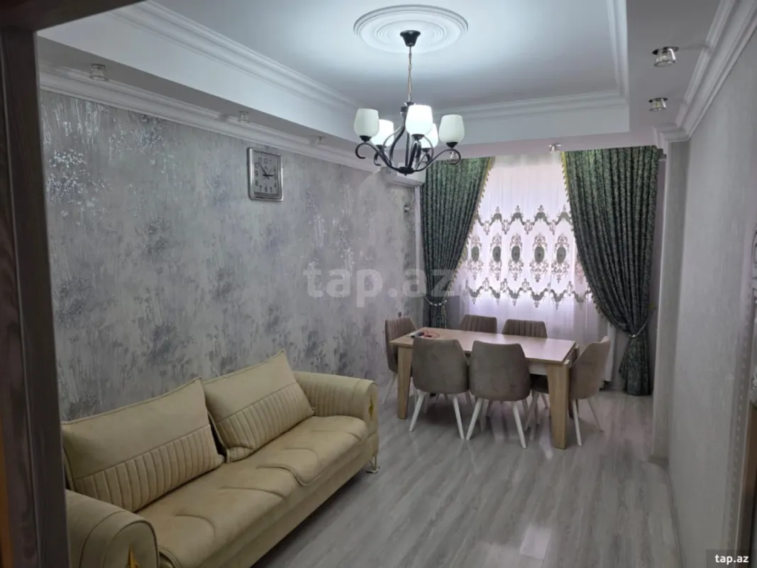 Kirayə verilir 3 otaqlı yeni tikili 90 m²