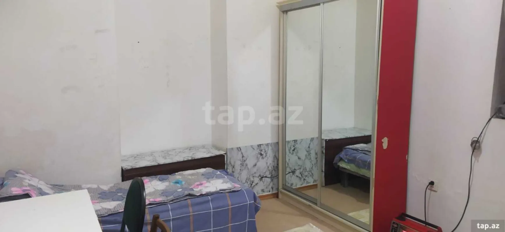 Kirayə verilir 1 otaqlı mənzil 26 m²