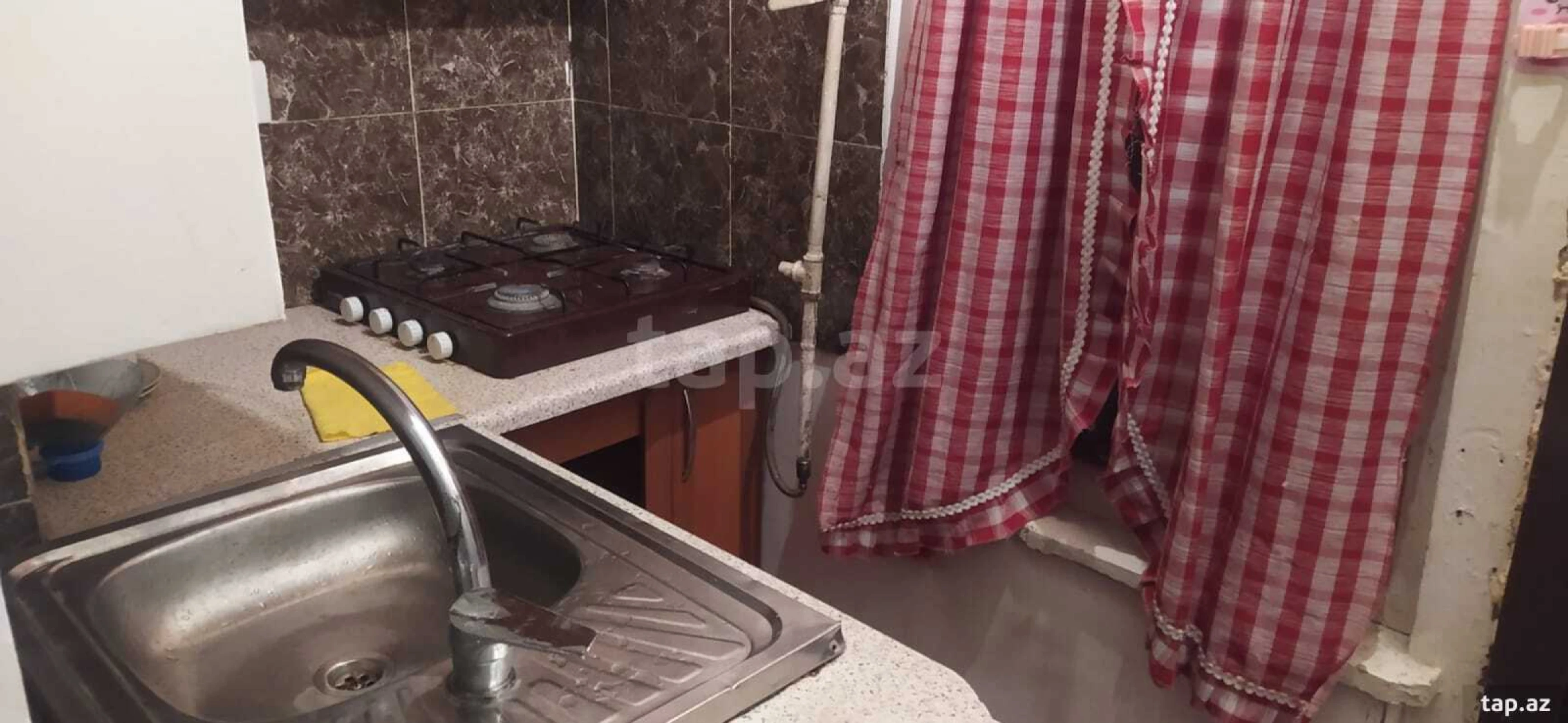 Kirayə verilir 1 otaqlı mənzil 26 m²