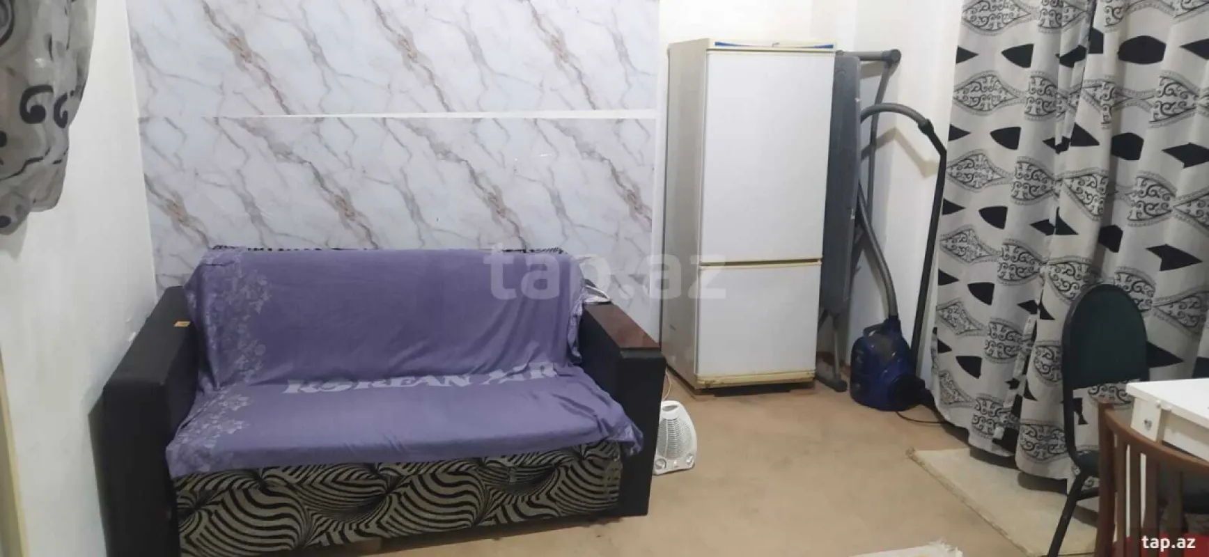 Kirayə verilir 1 otaqlı mənzil 26 m²