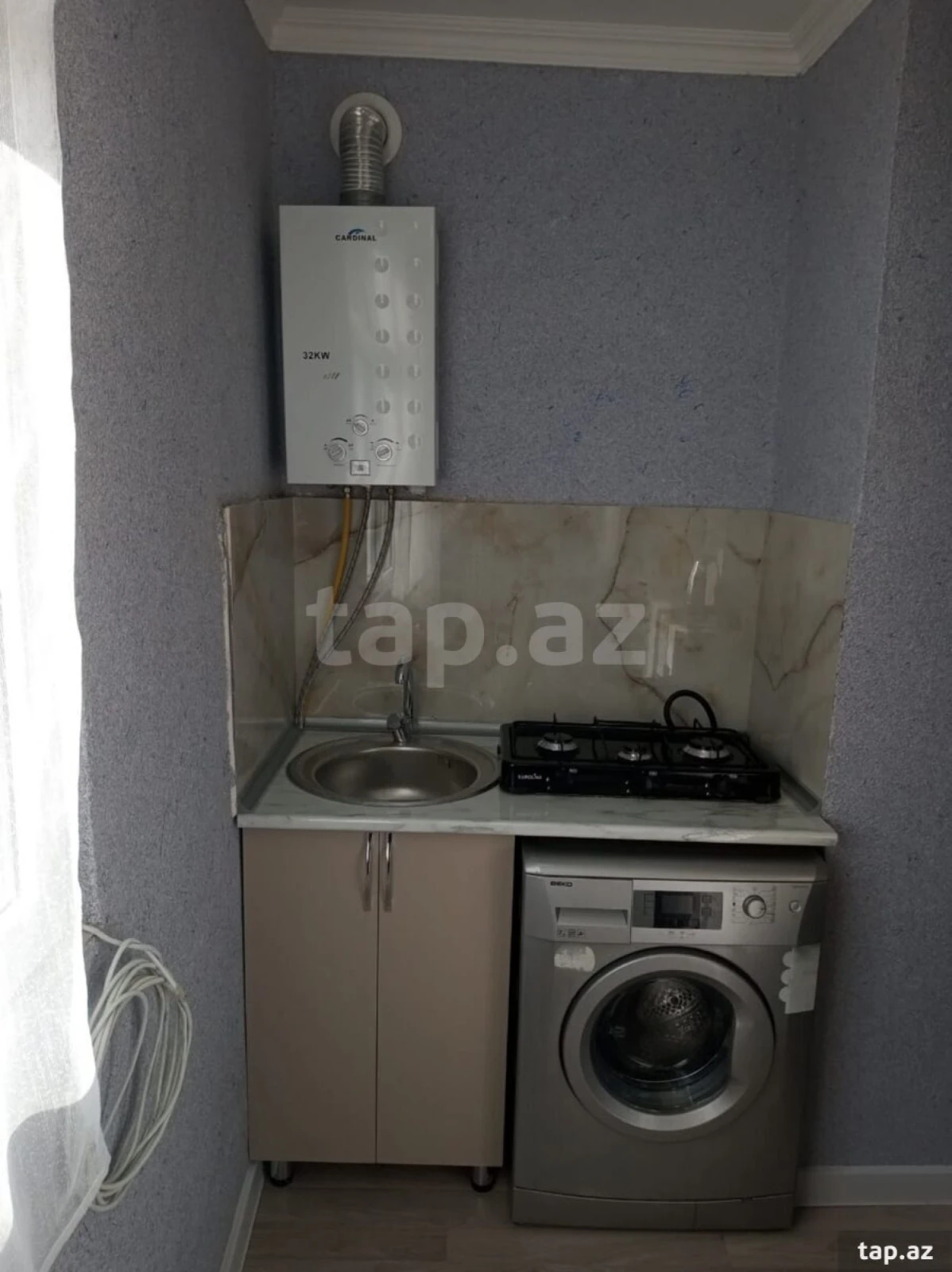 Kirayə verilir 1 otaqlı mənzil 36 m²