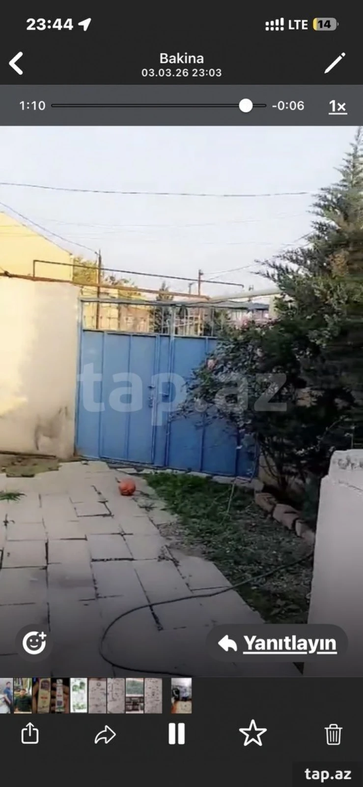 Satılır 3 otaqlı həyət evi