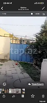 Satılır 3 otaqlı həyət evi — Bakı, Binəqədi qəs. 3 otaq