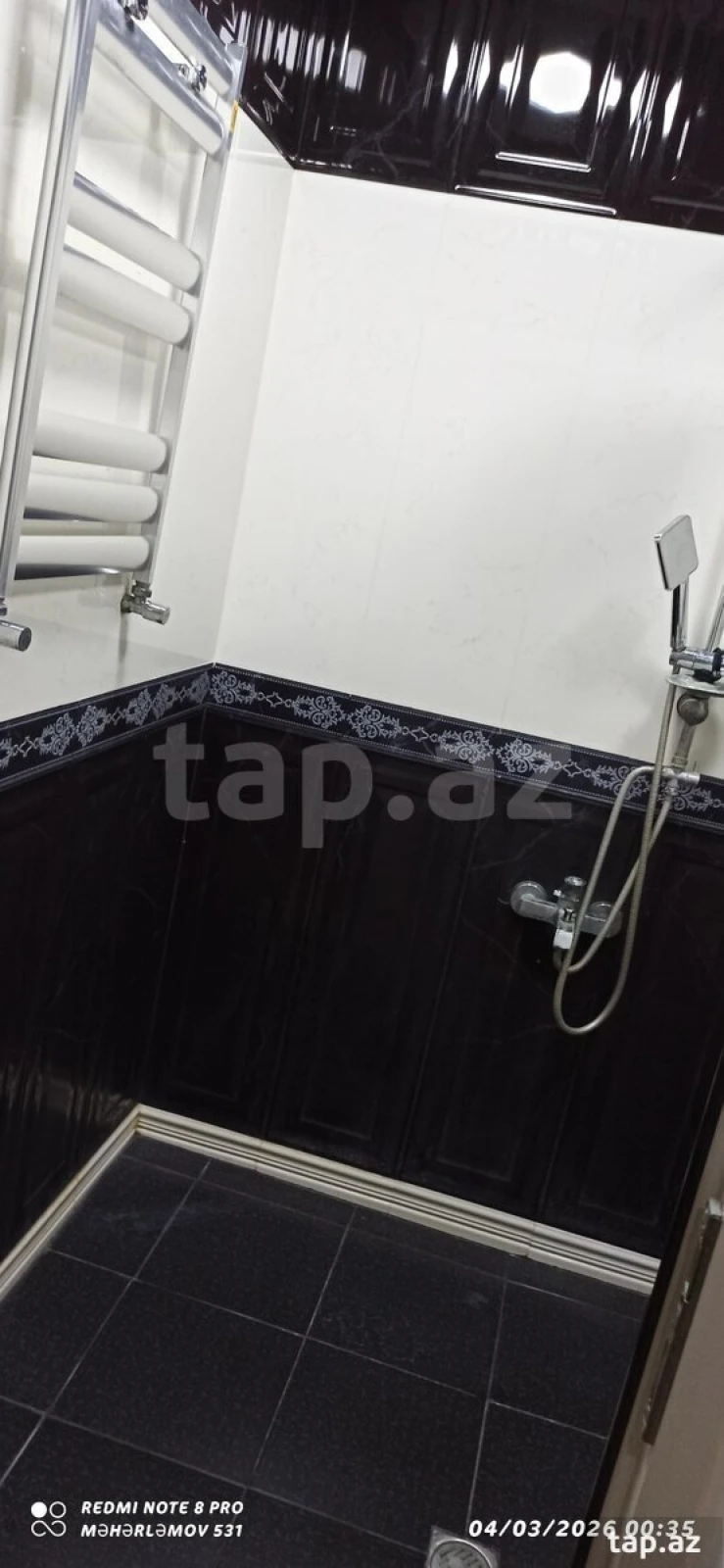 Kirayə verilir 2 otaqlı mənzil 60 m²