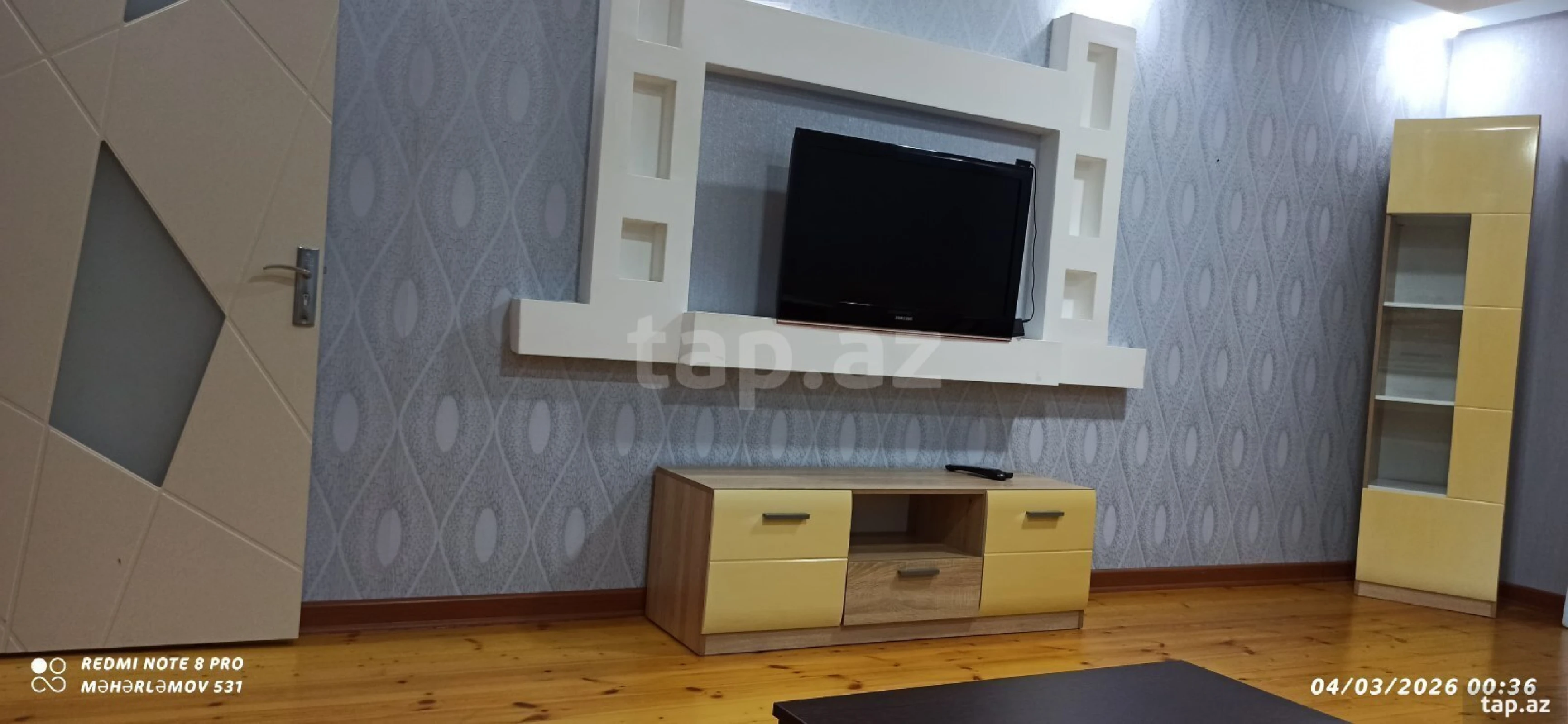 Kirayə verilir 2 otaqlı mənzil 60 m²
