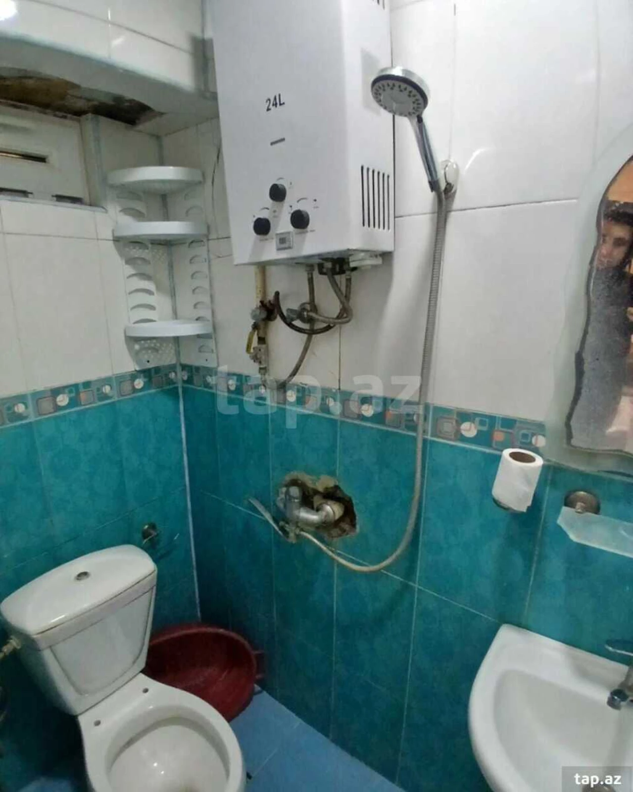 Kirayə verilir 1 otaqlı həyət evi