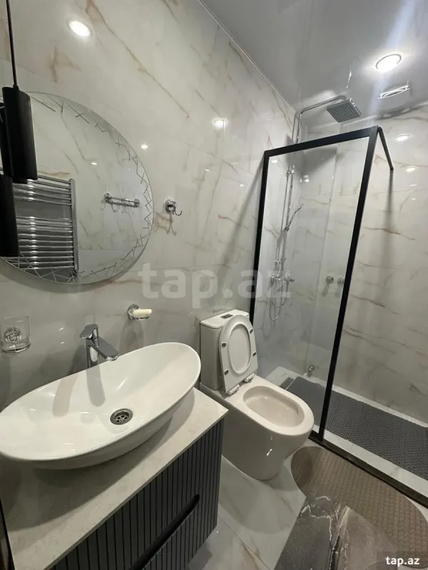 Kirayə verilir 2 otaqlı yeni tikili 75 m²