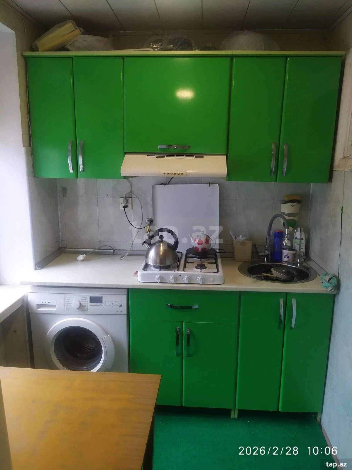 Satılır 2 otaqlı mənzil 31 m²