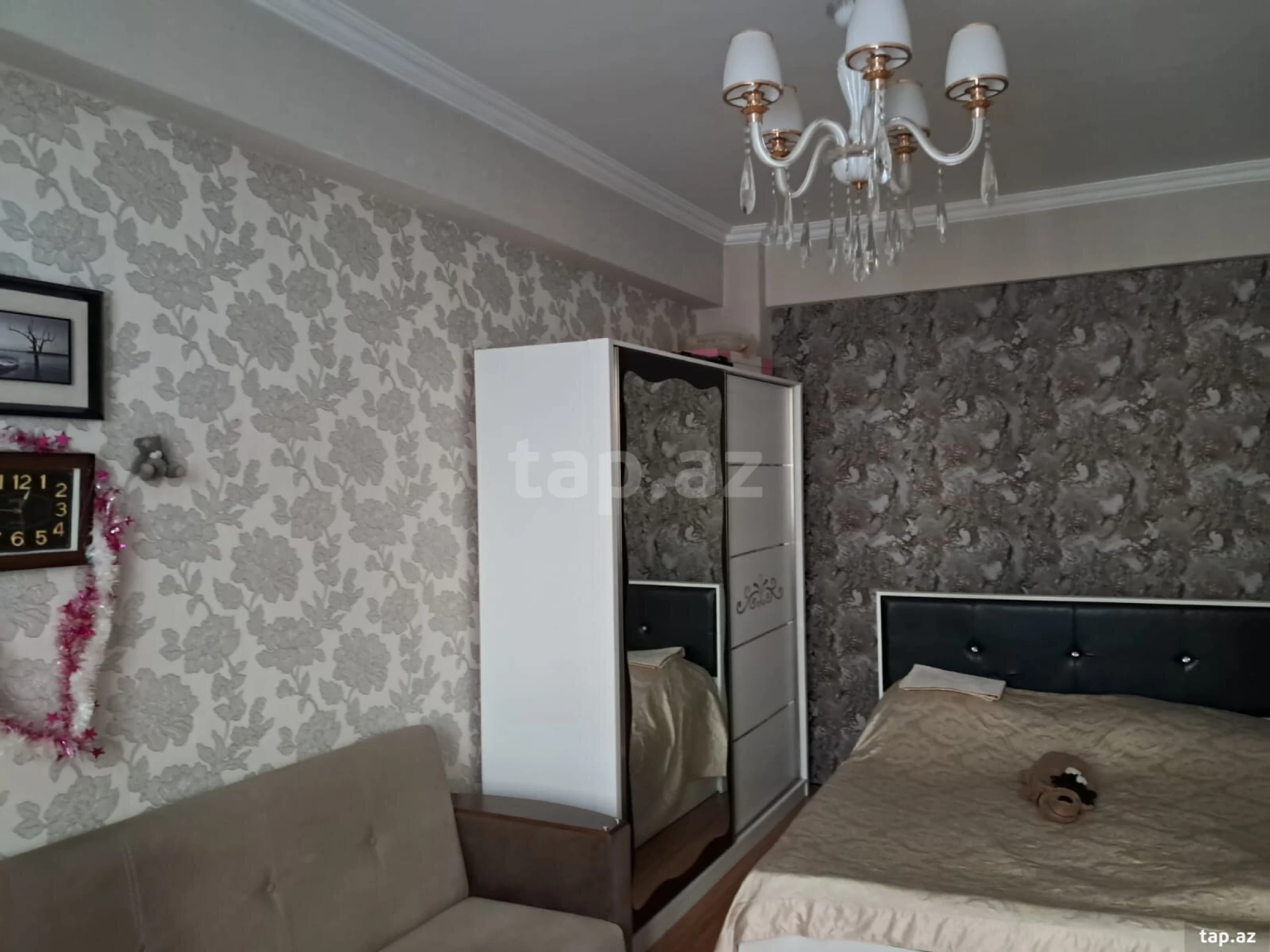 Kirayə verilir 1 otaqlı yeni tikili 43 m²