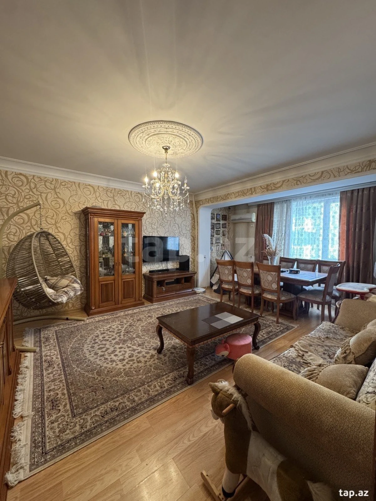 Satılır 4 otaqlı mənzil 113 m²