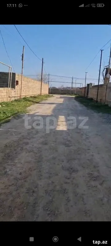 Satılır torpaq sahəsi