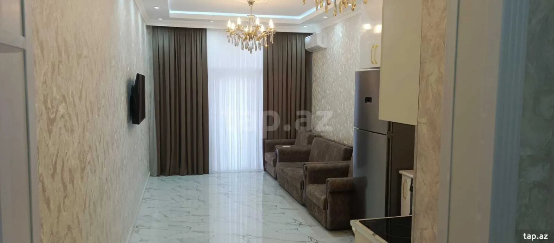 Kirayə verilir 2 otaqlı yeni tikili 55 m²