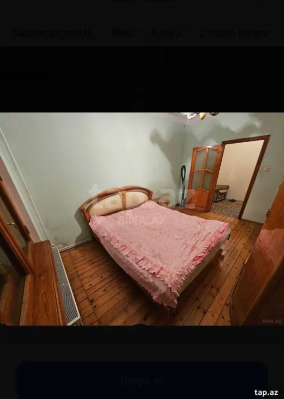 Kirayə verilir 2 otaqlı mənzil 70 m²
