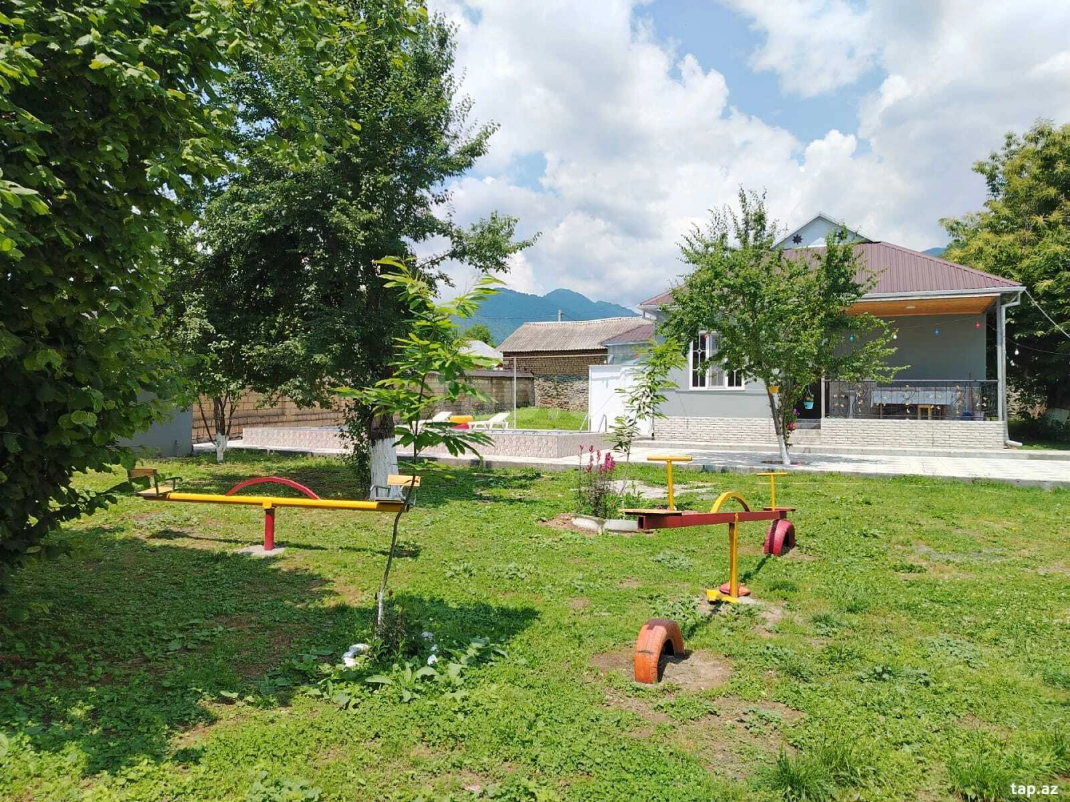 Kirayə verilir 3 otaqlı həyət evi