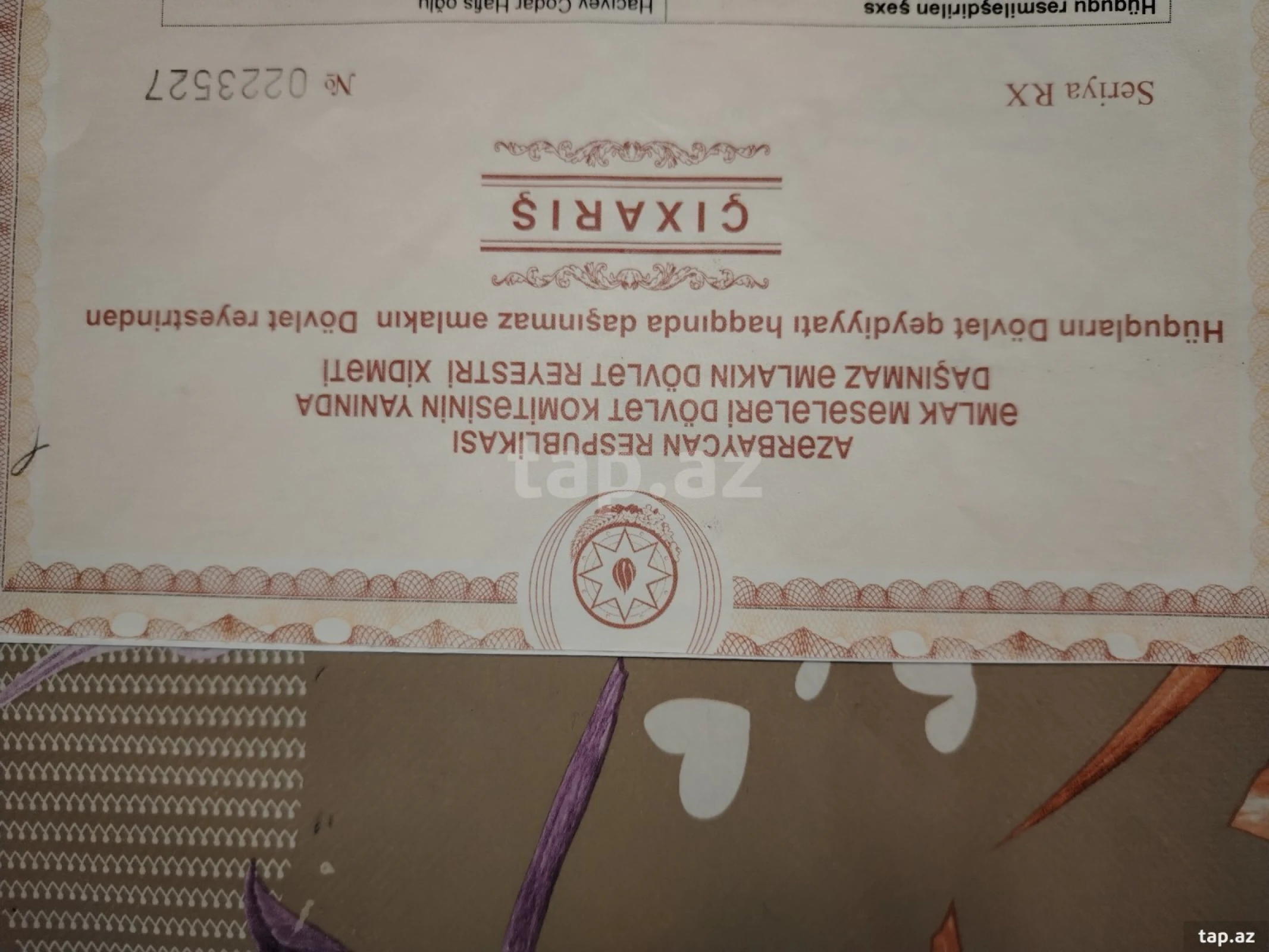 Satılır torpaq sahəsi