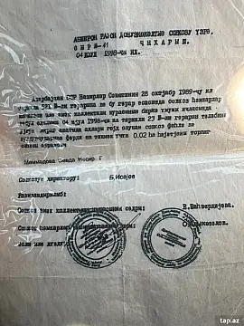 Satılır torpaq sahəsi