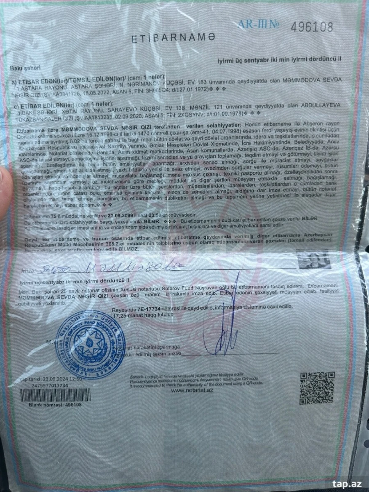 Satılır torpaq sahəsi