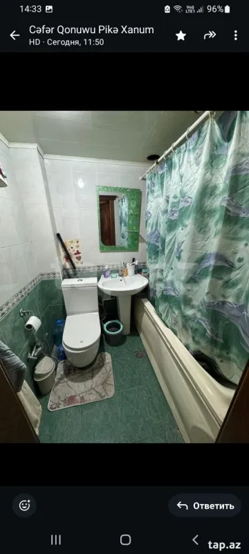 Kirayə verilir 3 otaqlı mənzil 70 m²