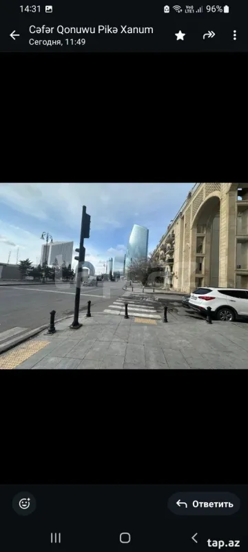 Kirayə verilir 3 otaqlı mənzil 70 m²