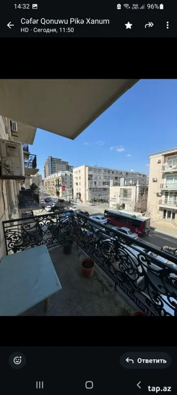 Kirayə verilir 3 otaqlı mənzil 70 m²