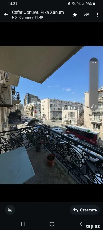 Kirayə verilir 3 otaqlı mənzil 70 m²