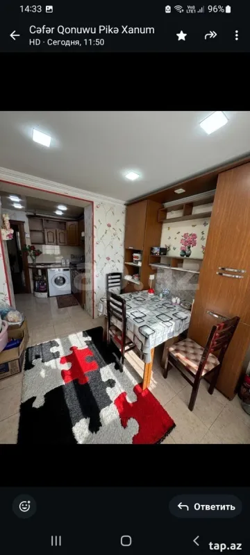 Kirayə verilir 3 otaqlı mənzil 70 m²