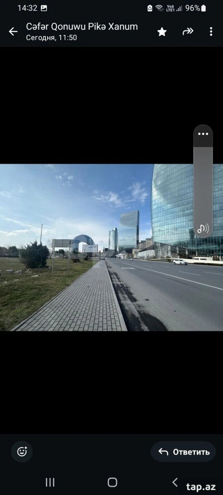 Kirayə verilir 3 otaqlı mənzil 70 m²