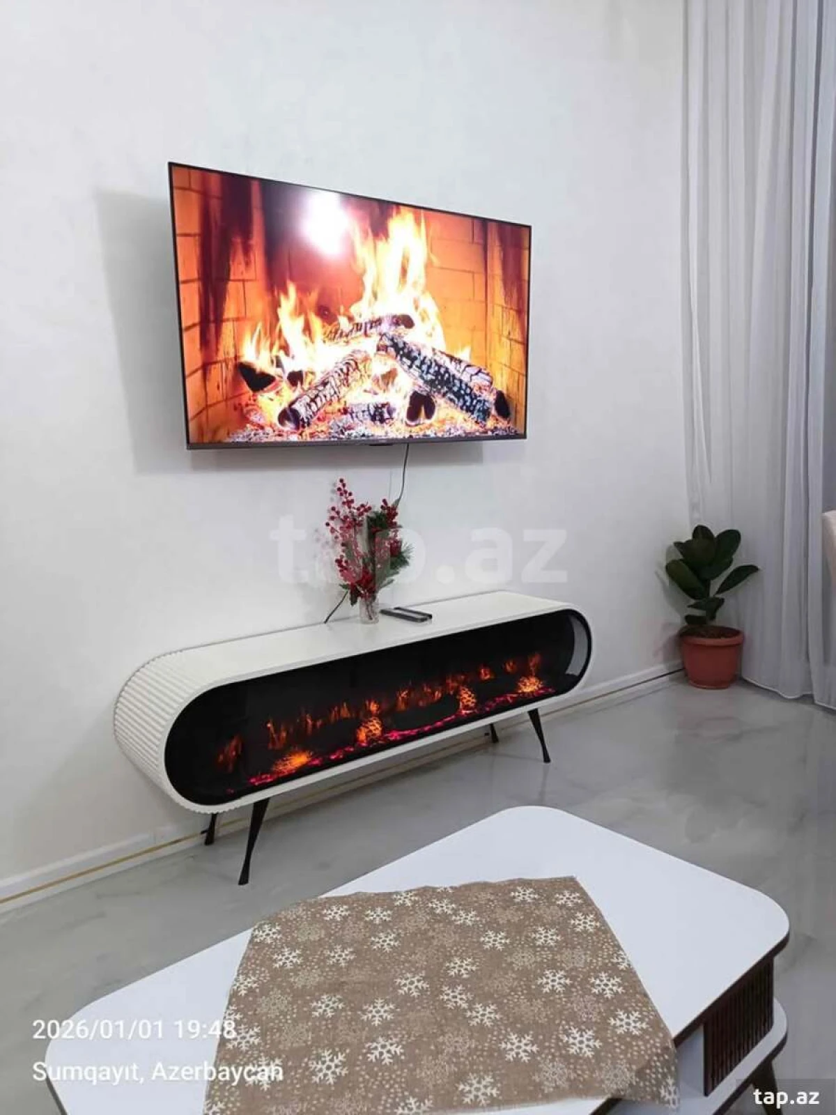 Kirayə verilir 3 otaqlı yeni tikili 70 m²