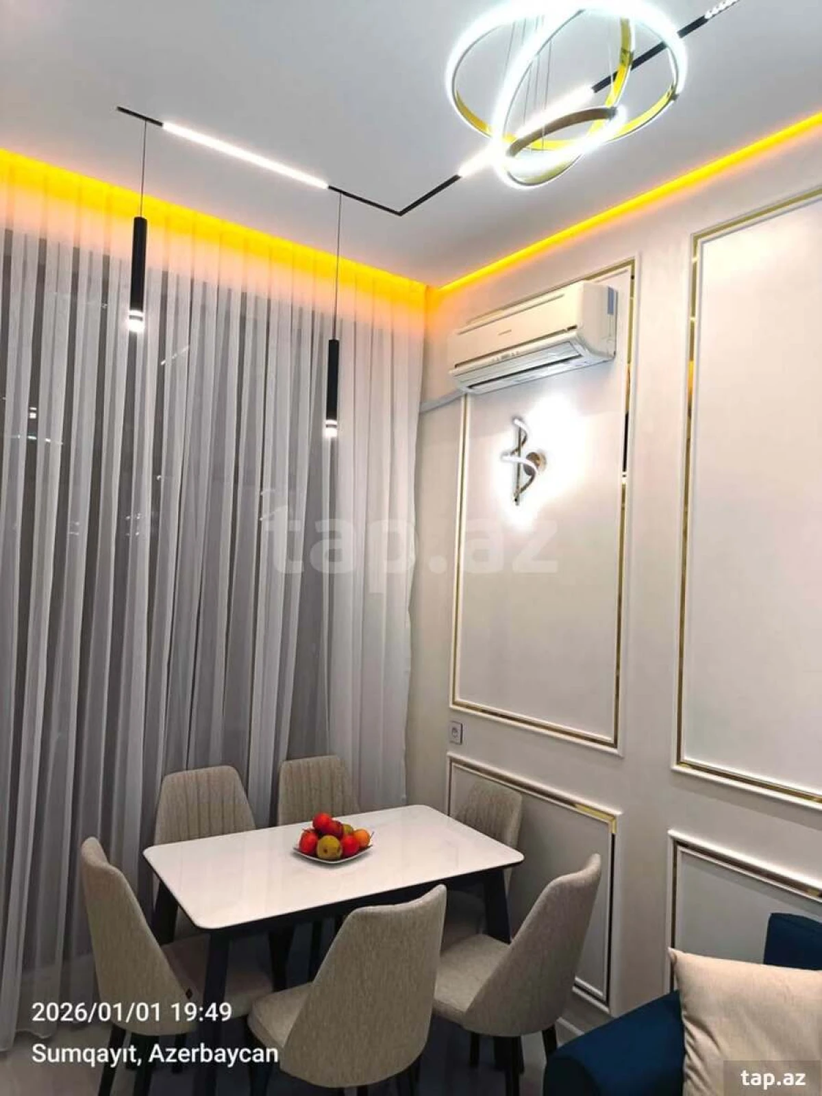 Kirayə verilir 3 otaqlı yeni tikili 70 m²