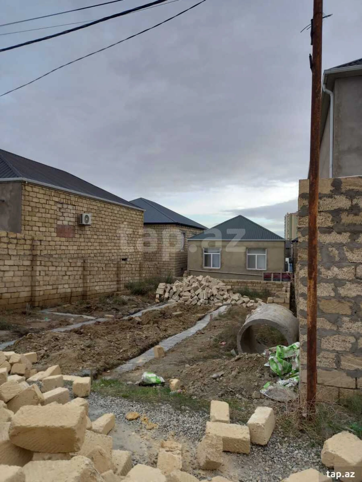 Satılır 3 otaqlı həyət evi