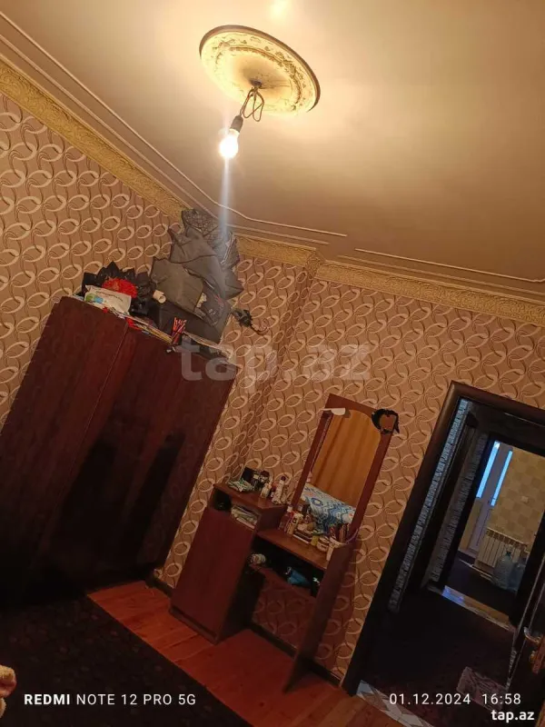 Kirayə verilir 3 otaqlı mənzil 52 m²