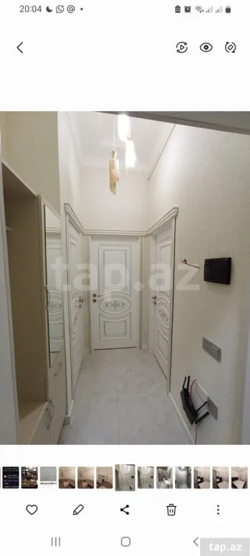 Kirayə verilir 2 otaqlı yeni tikili 40 m²