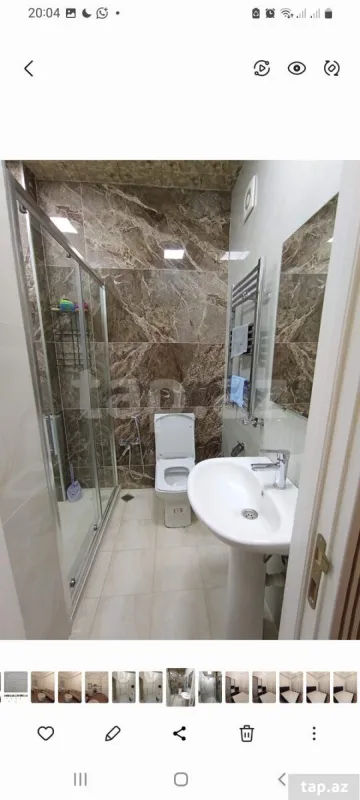 Kirayə verilir 2 otaqlı yeni tikili 40 m²