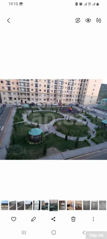 Kirayə verilir 2 otaqlı yeni tikili 40 m²