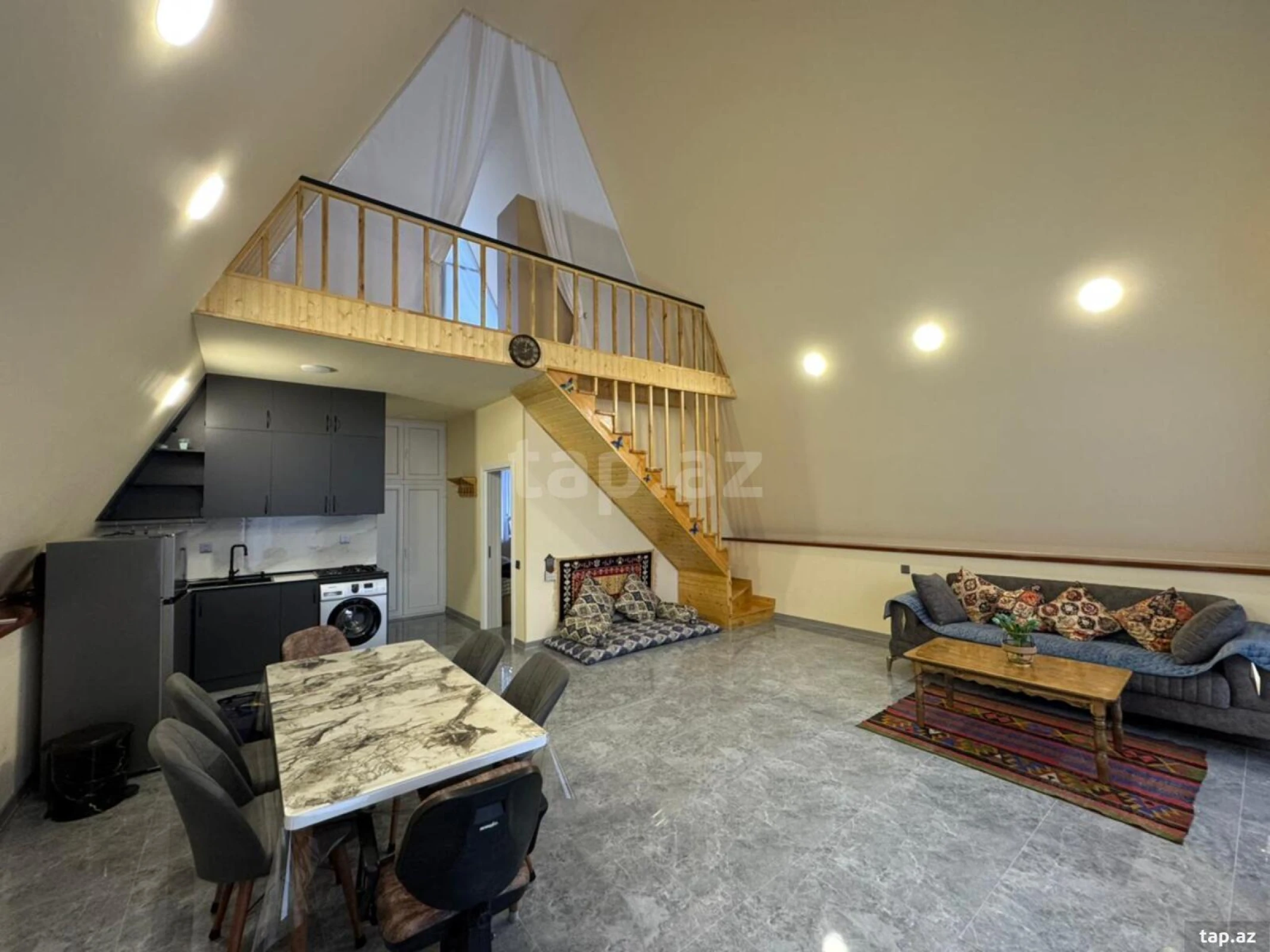 Kirayə verilir 3 otaqlı həyət evi 73 m²