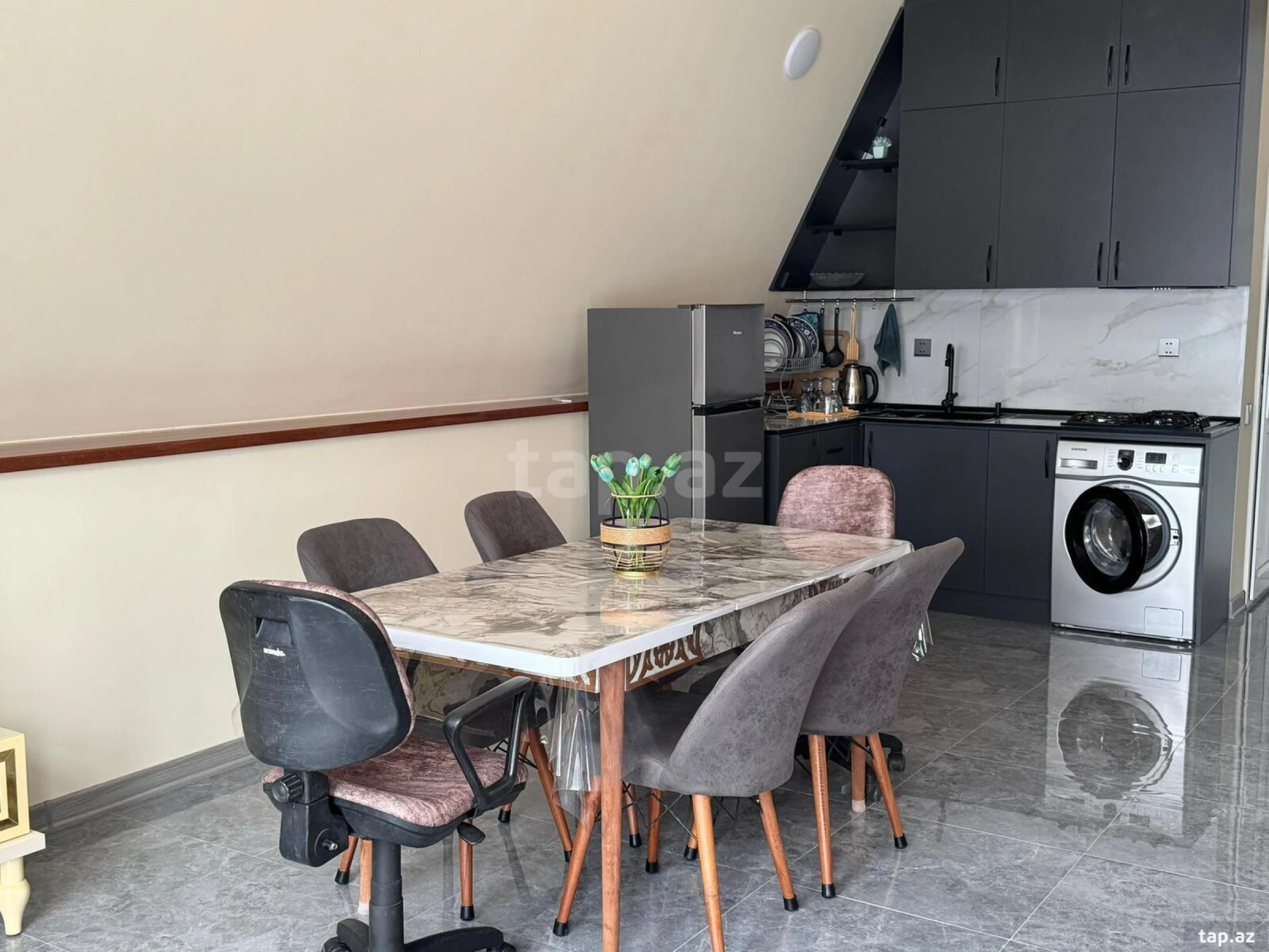 Kirayə verilir 3 otaqlı həyət evi 73 m²