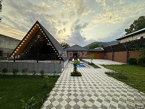 Kirayə verilir 3 otaqlı həyət evi 300 m² — Şəki 3 otaq 300.00 m²