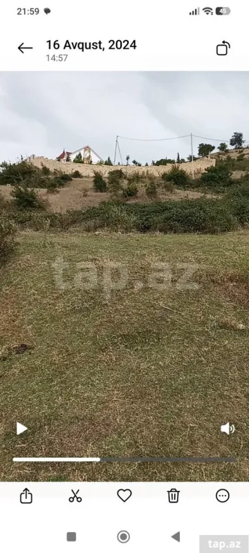 Satılır torpaq sahəsi
